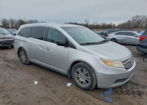 2012 Honda Odyssey Exl from USA, damaged, VIN 5FNRL5H67CB021146